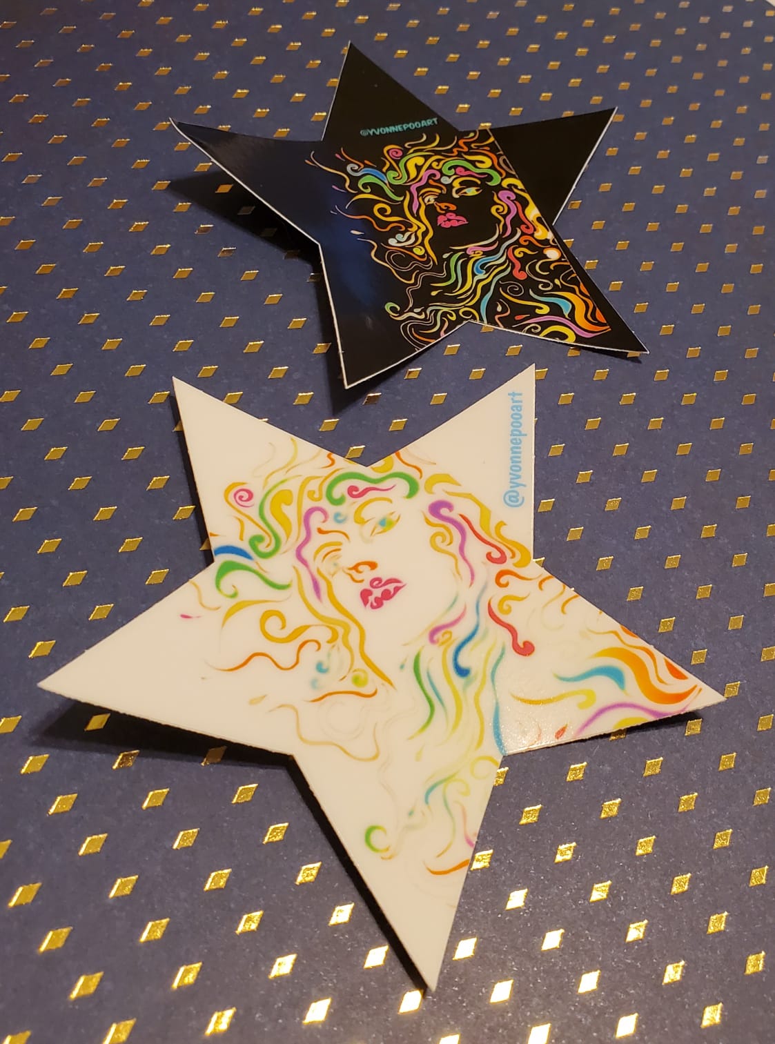 Ella Star Stickers (x2)